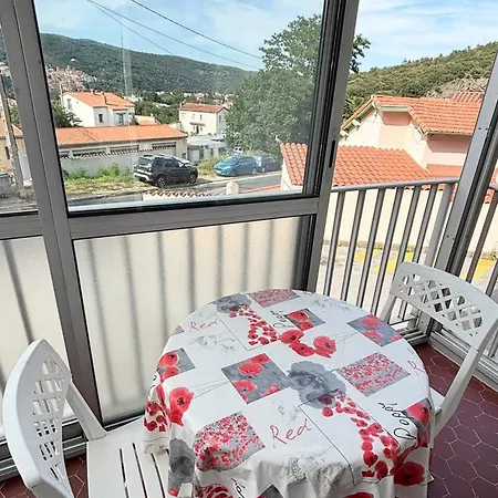 F2 Avec Loggia Et Parking à 800m Des Cures - 4 Couchages - Amélie-les-bains - Fr-1-703-140 * Amélie-les-Bains-Palalda