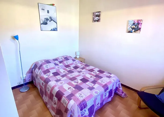 F2 Avec Loggia Et Parking à 800m Des Cures - 4 Couchages - Amélie-les-bains - Fr-1-703-140 Apartamento